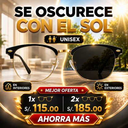 NeuroLens™ - Gafas Fotocromaticas Y con Proteccion Luz Azul